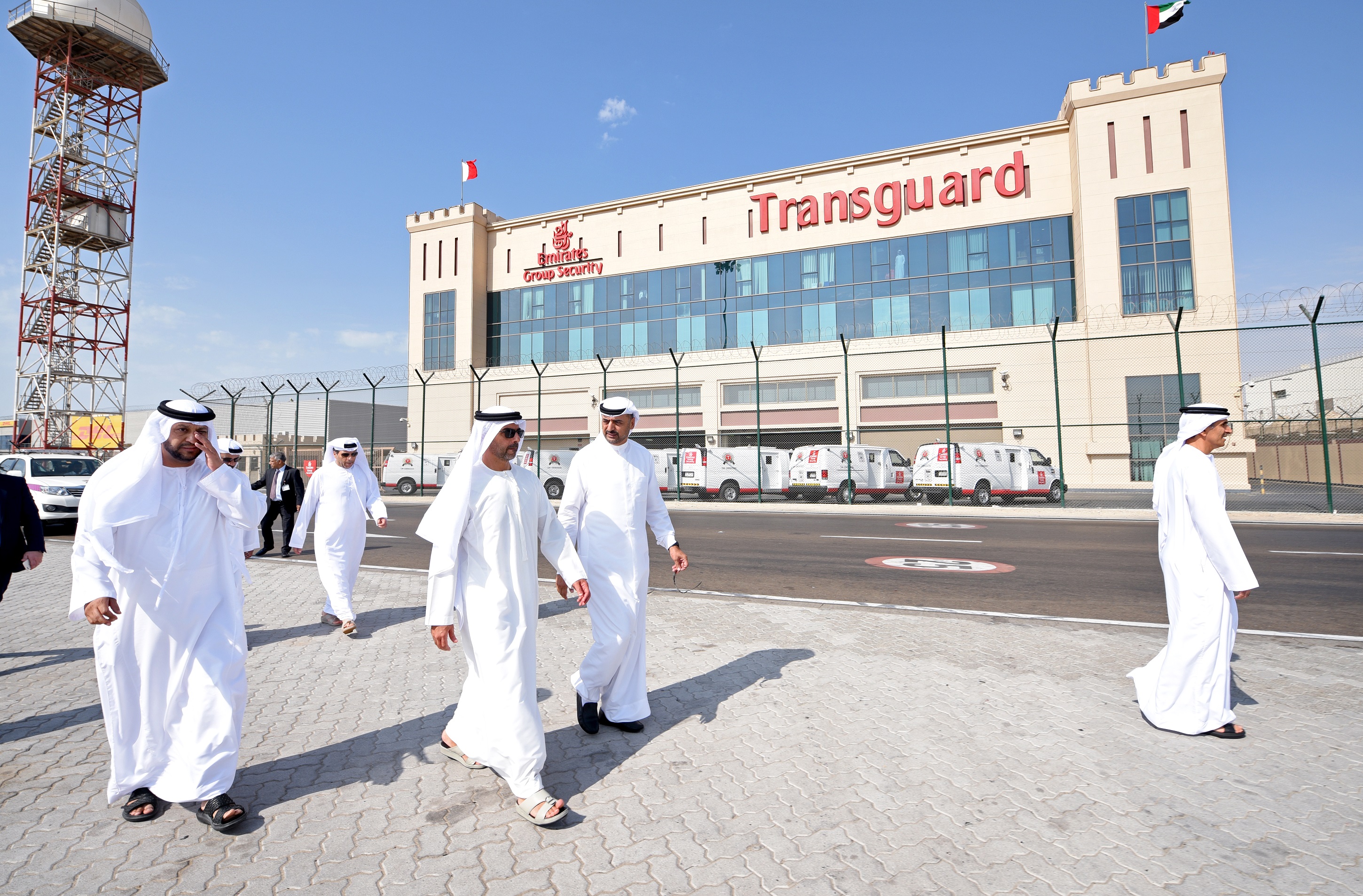 His Highness Sheikh Hamed bin Zayed Al Nahyan visits Transguard